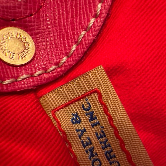 Dooney & Bourke Pink Gingham Mini Satchel Crossbody Bag - Picture 9 of 16